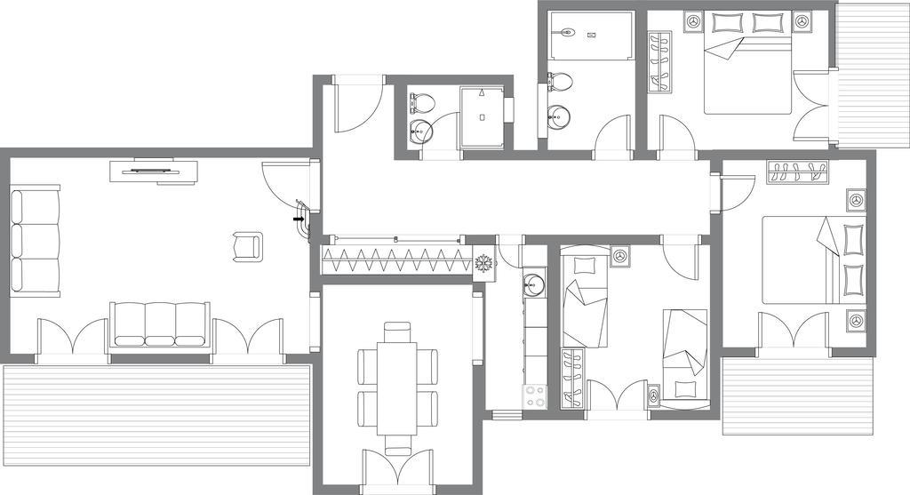 Apartment Vrutak Kotor Exteriér fotografie